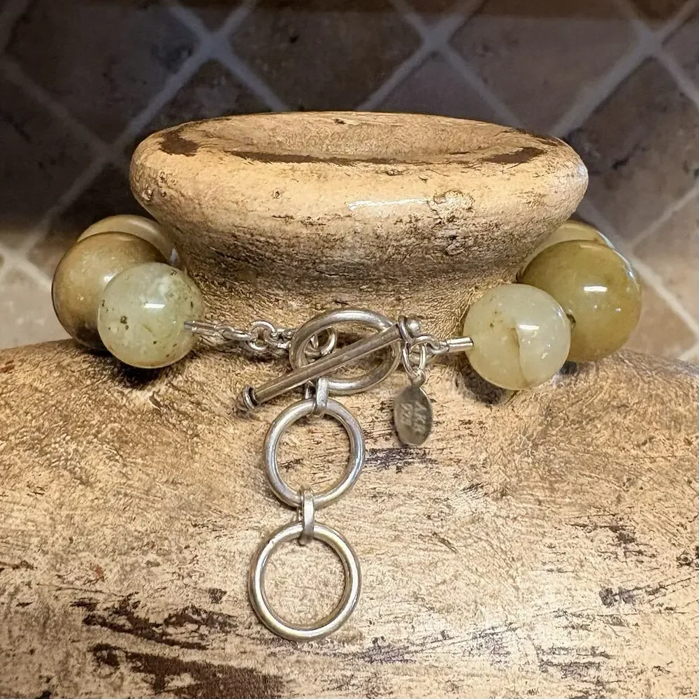 Amy Kahn Russell (AKR) Sterling Silver & Multi Stone Necklace & Bracelet Set